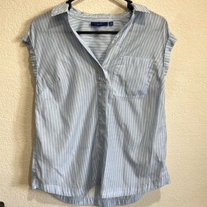 Apt 9 women’s medium pajama shirt cuff roll sleeve